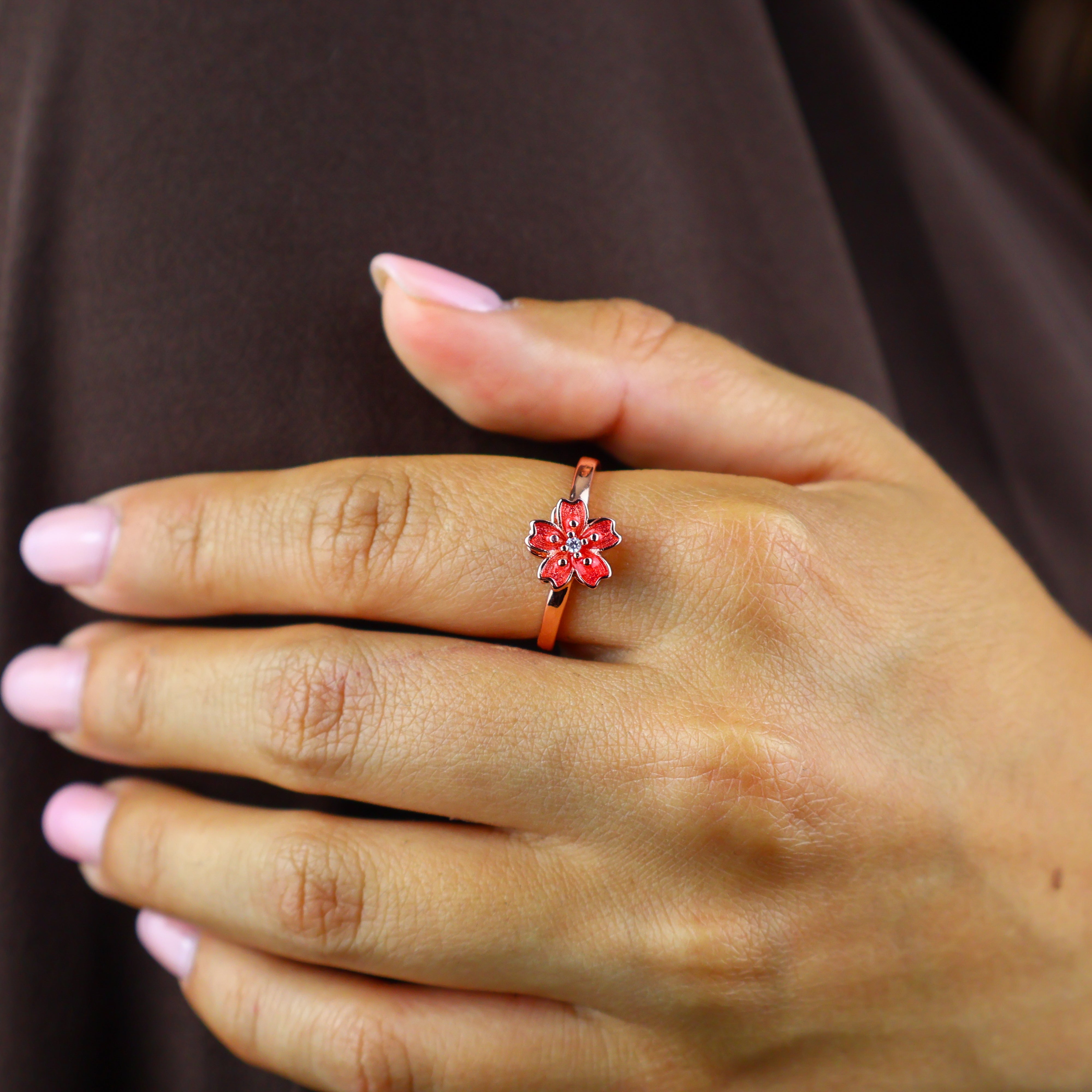 Blossom Anxiety Ring