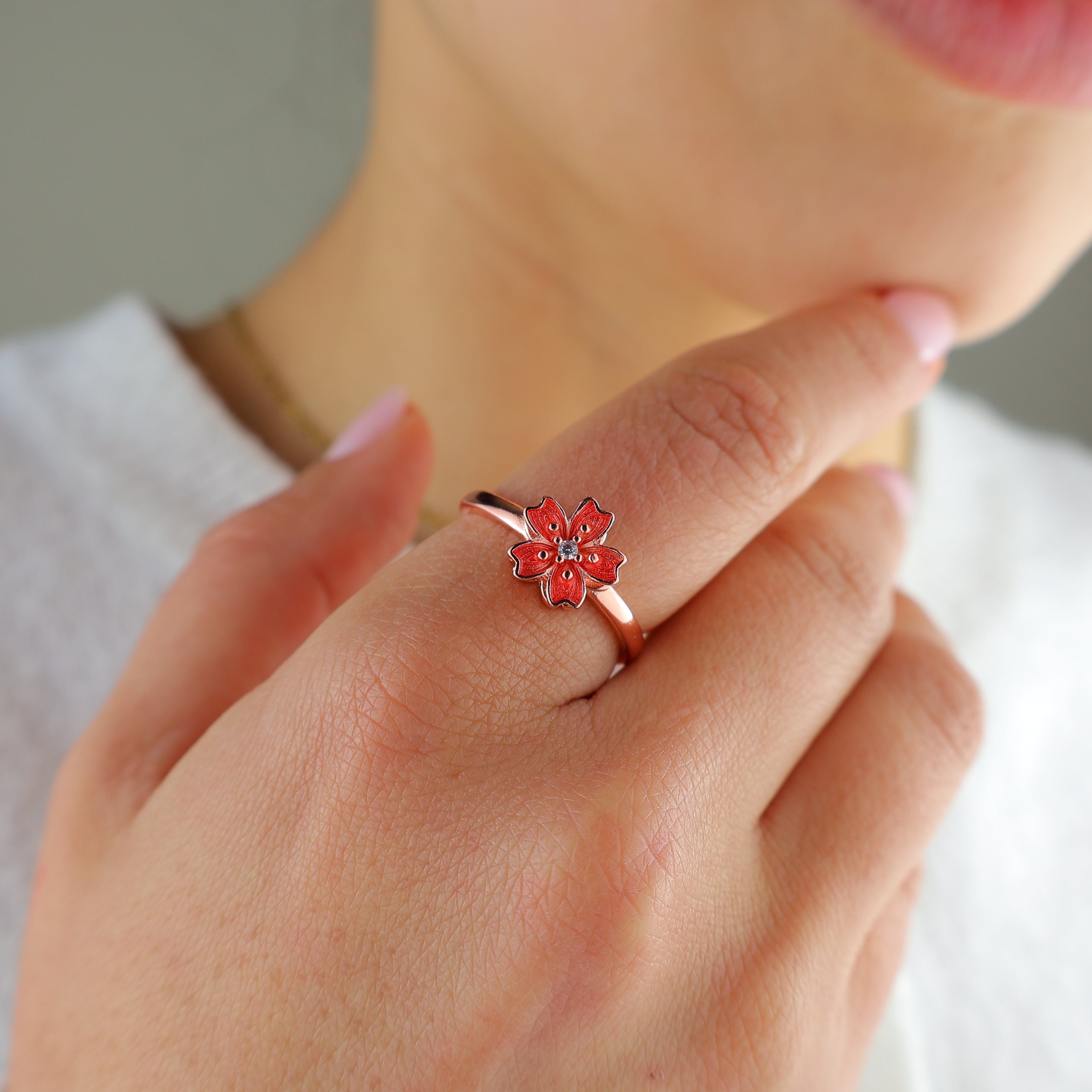 Blossom Anxiety Ring