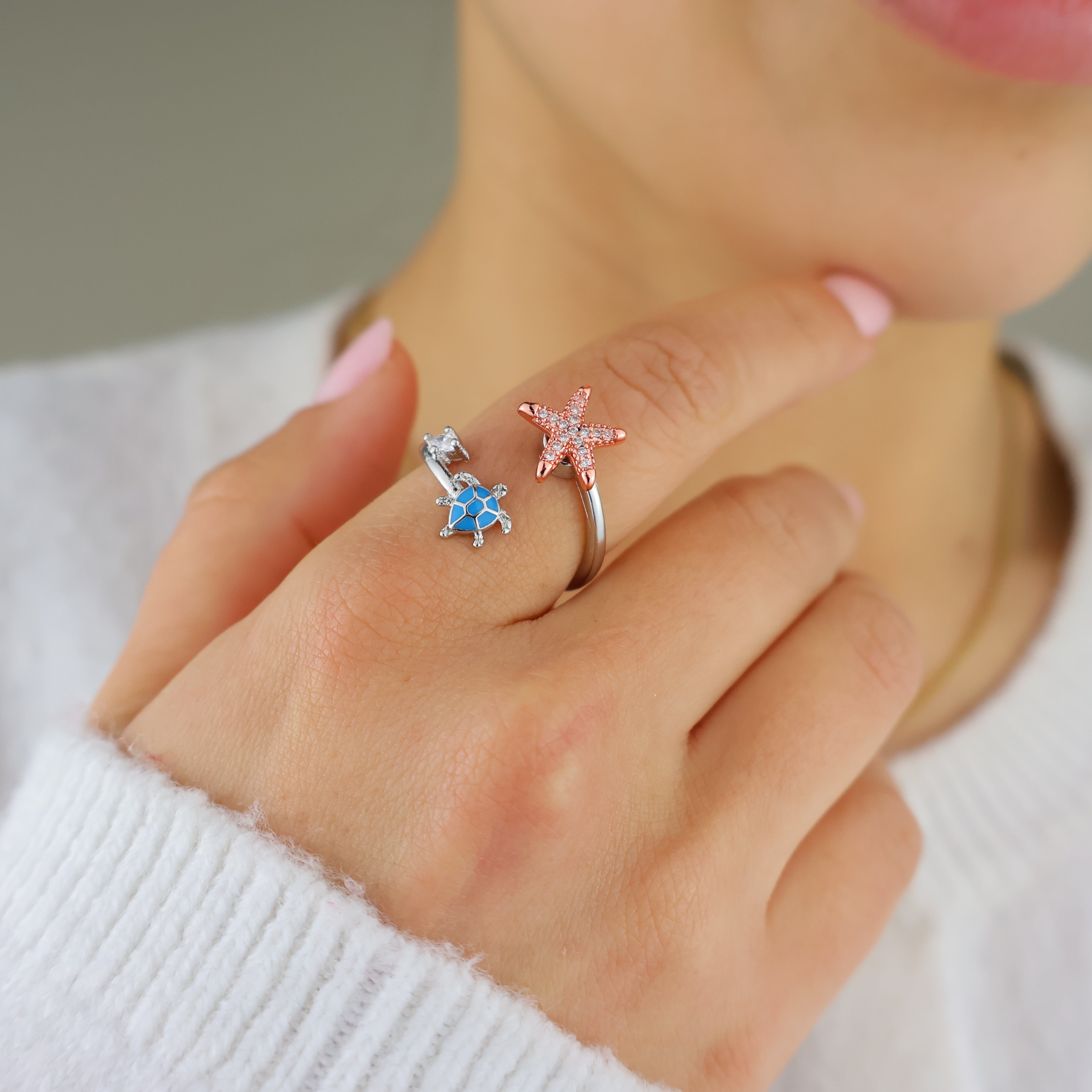 Ocean Anxiety Ring