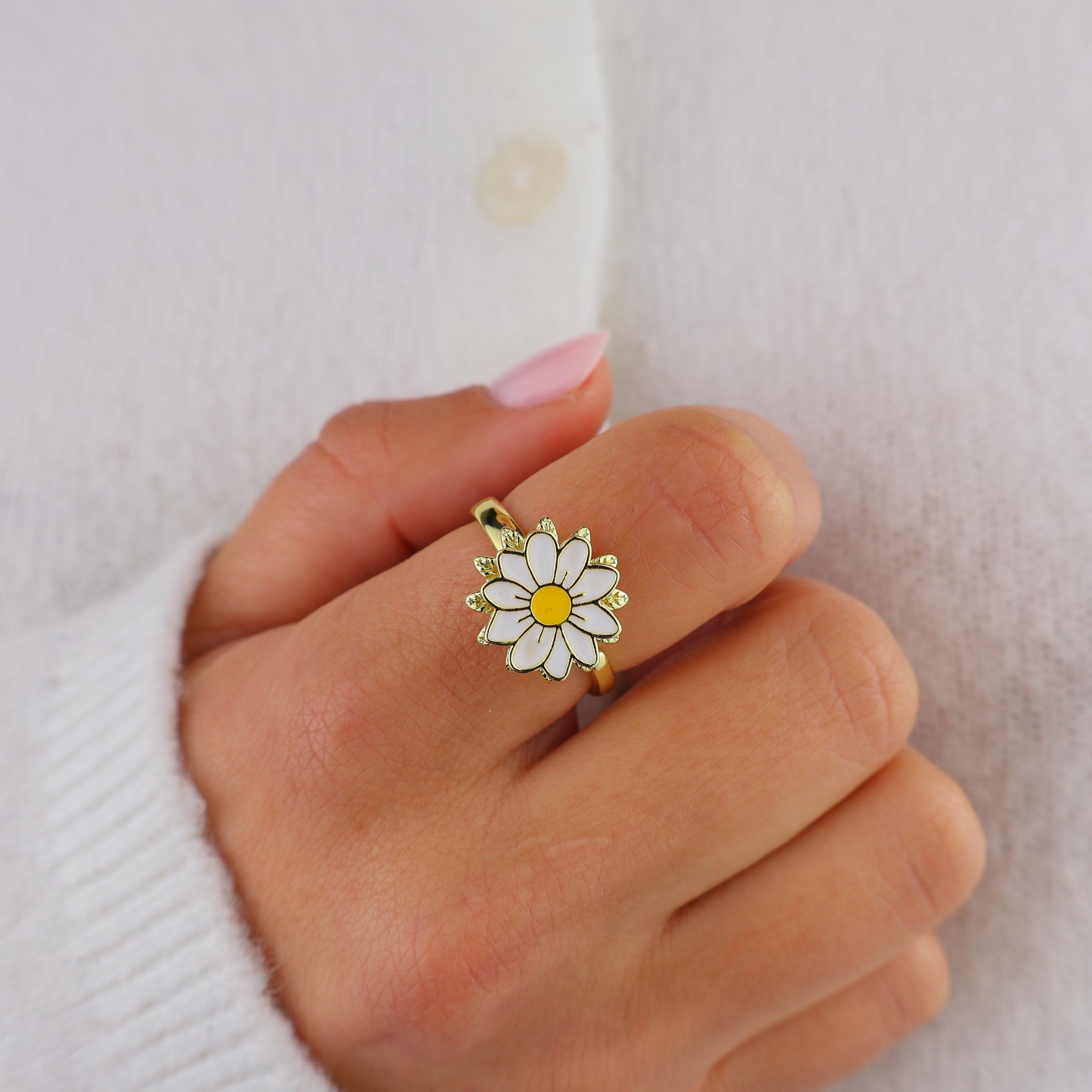 Wildflower Anxiety Ring