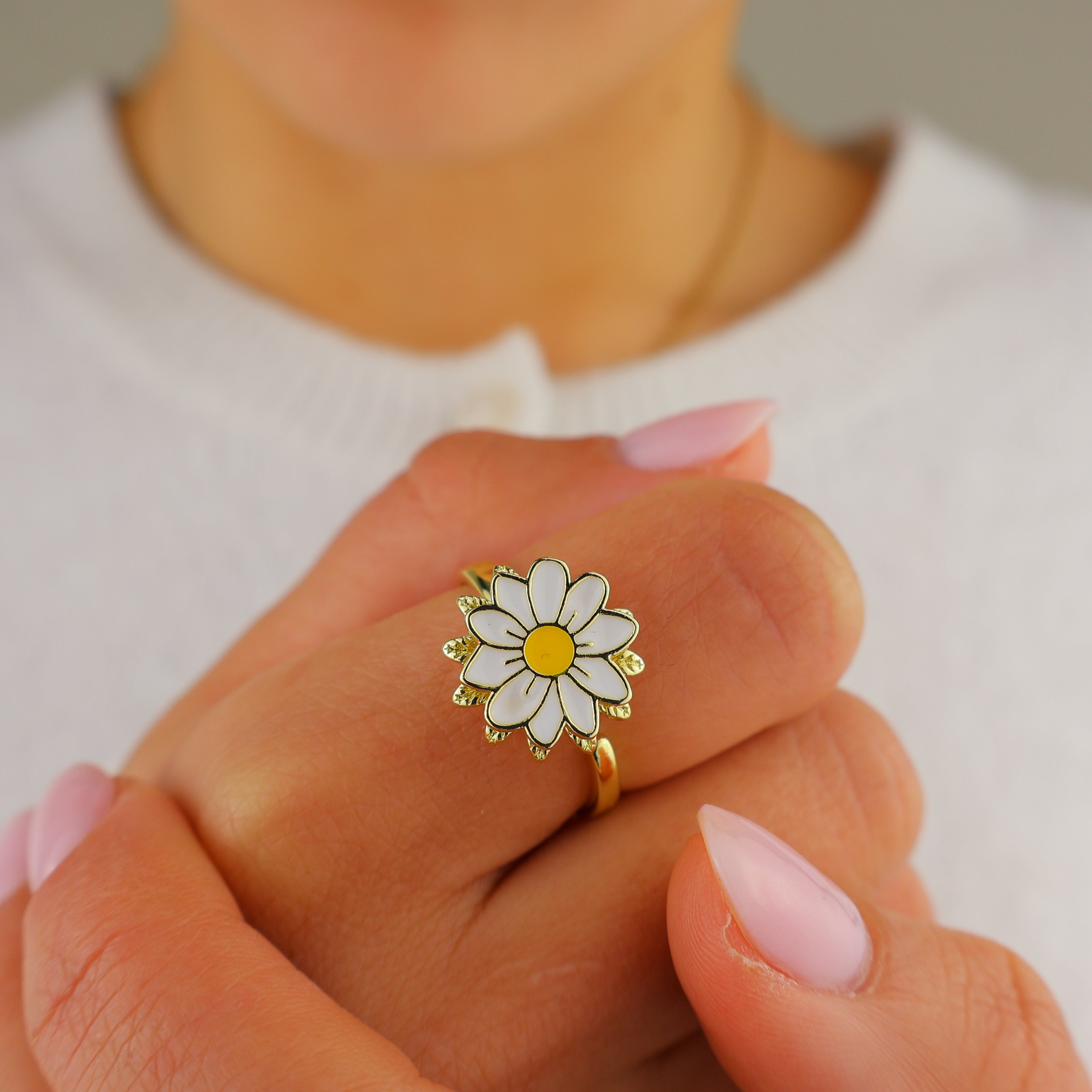Wildflower Anxiety Ring