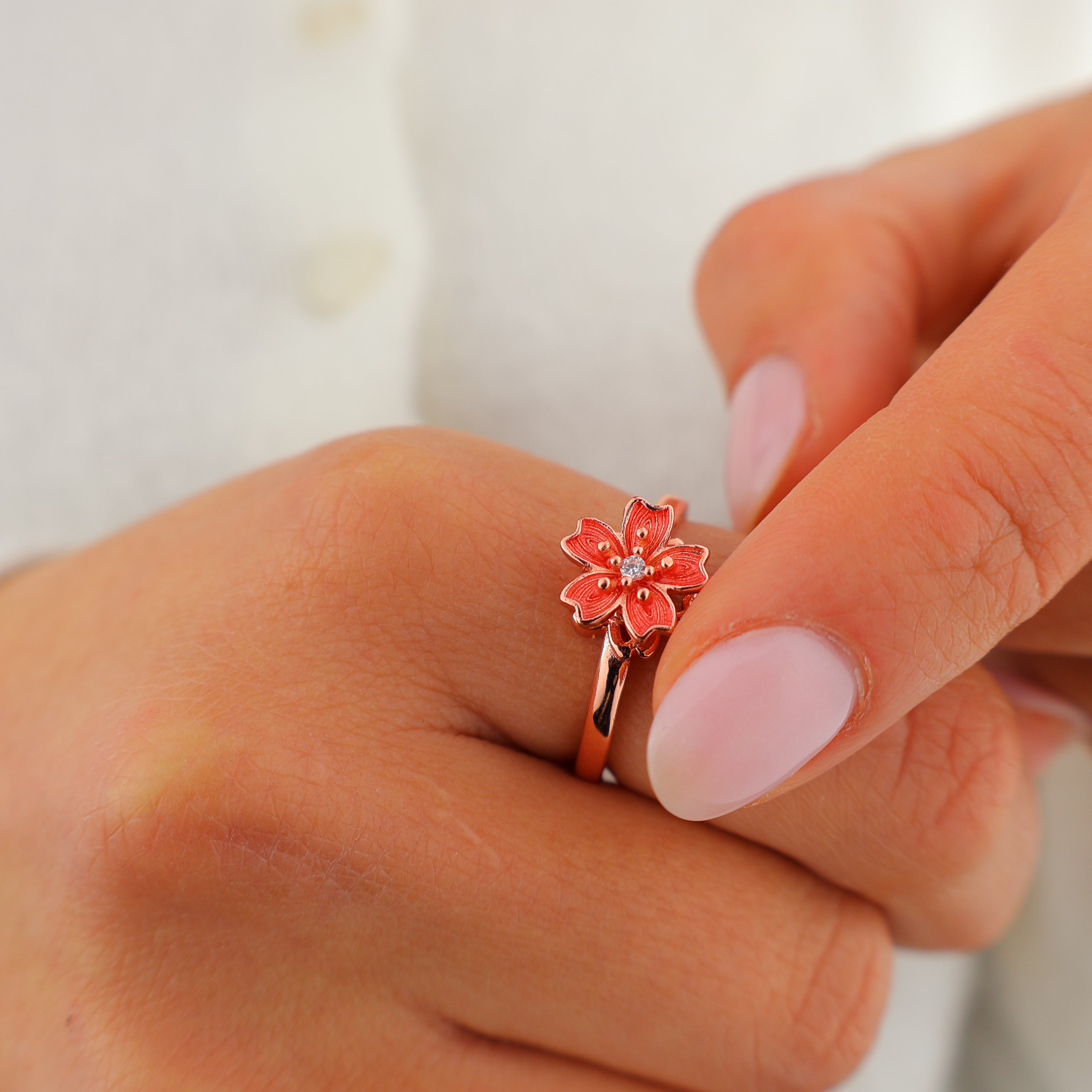 Blossom Anxiety Ring