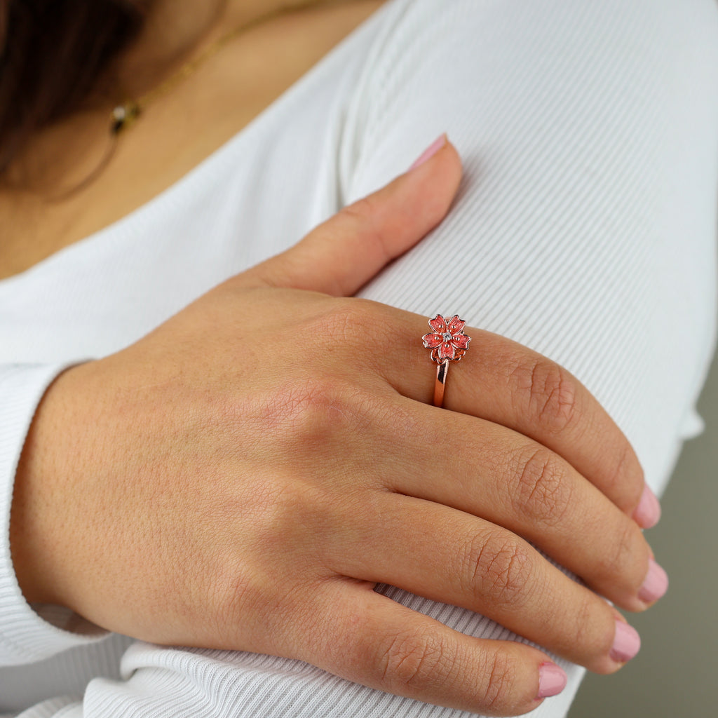 Blossom Anxiety Ring