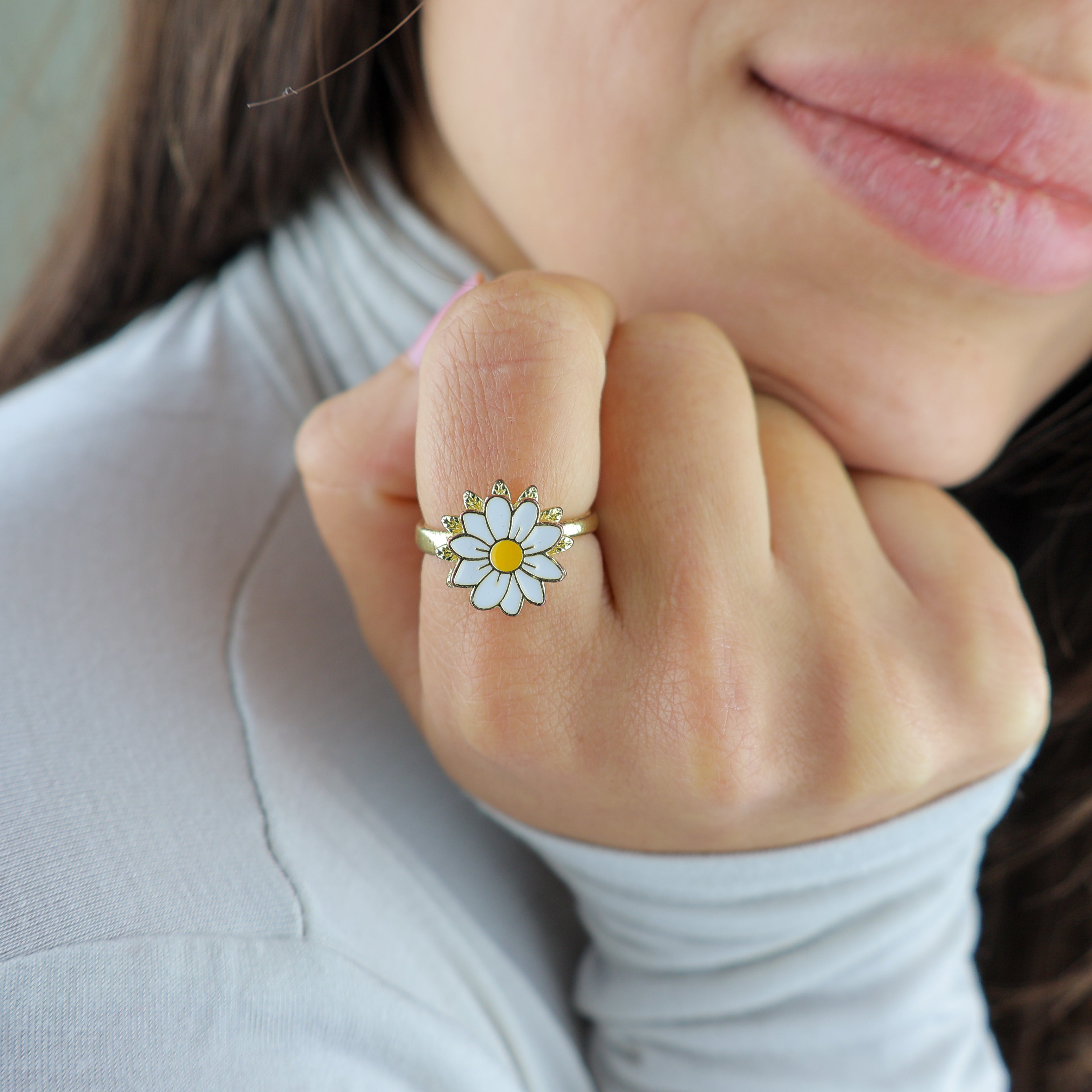 Wildflower Anxiety Ring