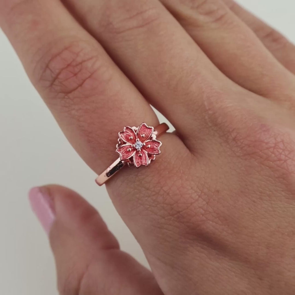 Blossom Anxiety Ring